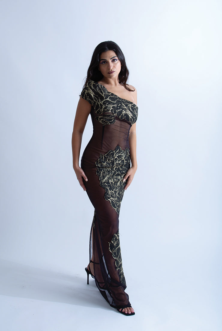 Dress "Nuit Dorée"